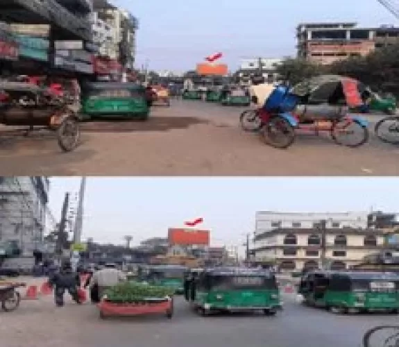 Billboard at Sylhet Subhanighat Point