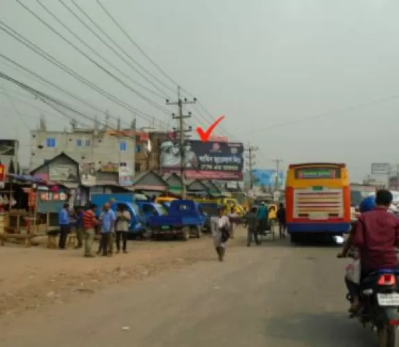 Billboard at Ashuliya Bypel Mor