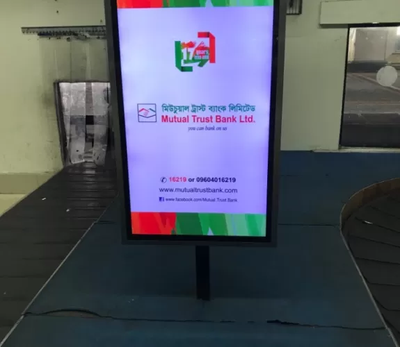 LED TV at Domestic Airport