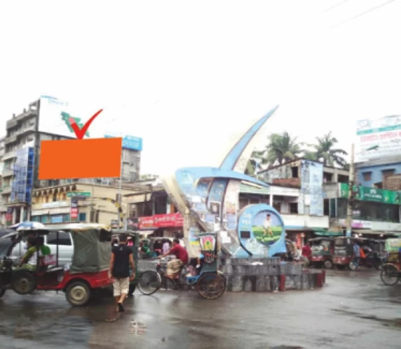 Billboard at Rajshahi Laxmipur Bazar, Mintu Chatta