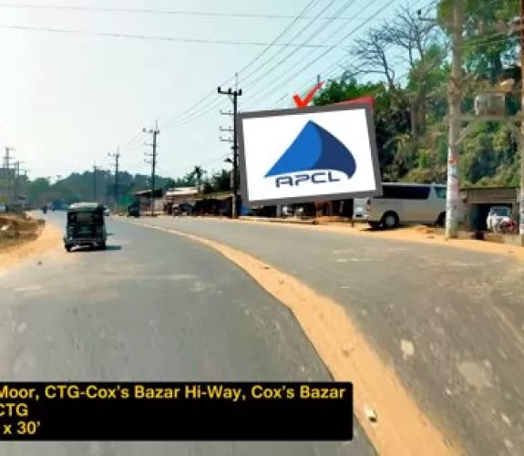 Billboard at Kolatoli moor, Cox’s bazar