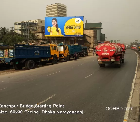 Kanchpur bridge,starting point