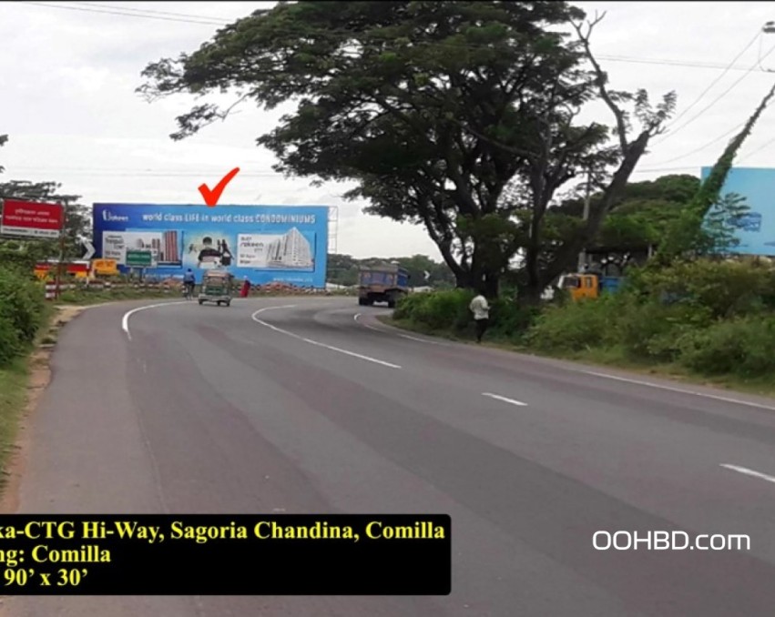 Billboard at CTG High-way, Sagoria Chandina