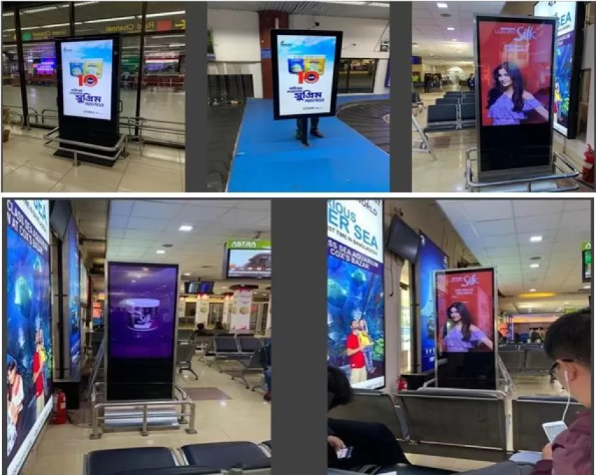 LED TV at Shajalal International