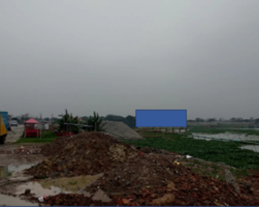 Billboard at Ashuliya Toll Plaza