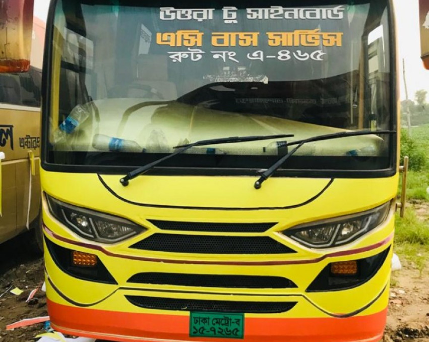 Uttara to Jatrabari Bus Branding