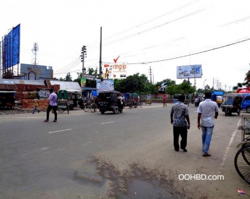 Billboard at  Khulna Natun Rastar Moor,