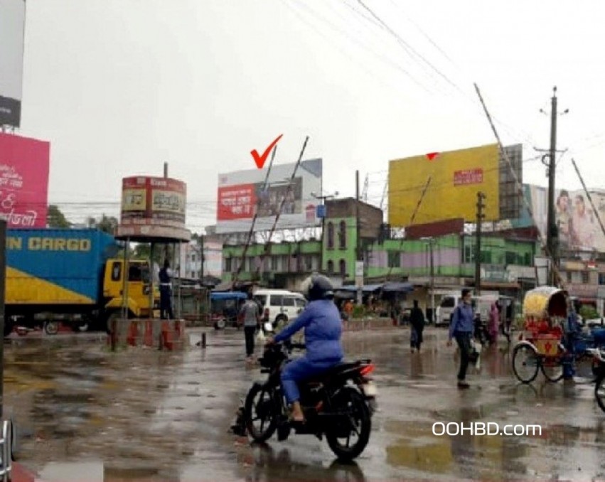 Billboard at  Kushtia Mozompur Railgate 2