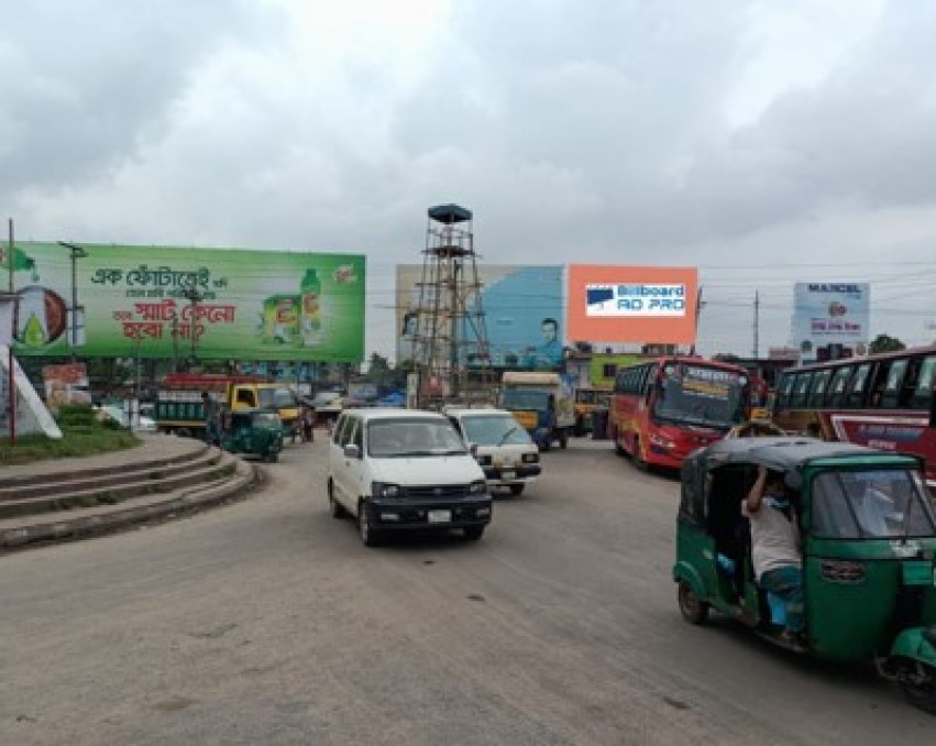 Billboard at Brahmanbaria Sharail Bishawroad