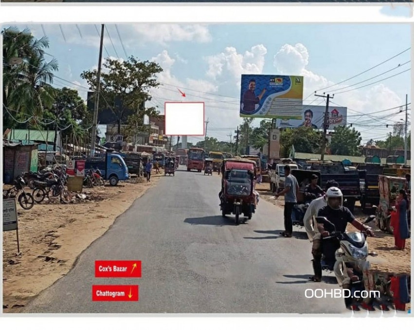 Billboard at Chokoriya Bus Terminal Ctg -Cox's