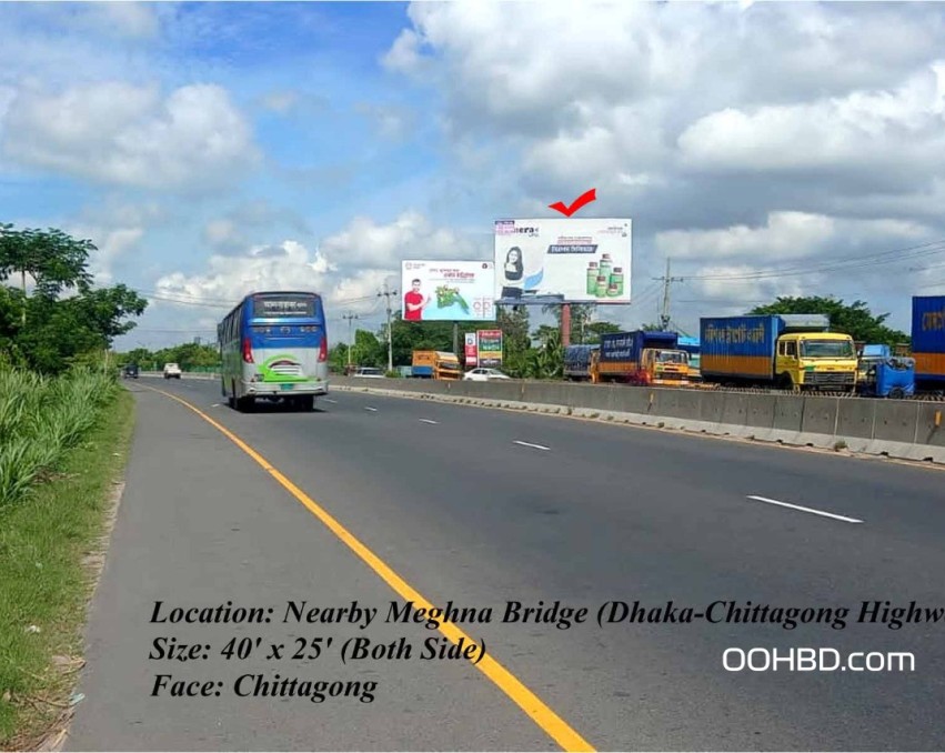 Meghna Bridge Dhaka Chittagong Highway